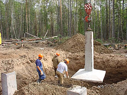 Первая очередь ТС ВСТО. Участок 2205 - 2281км Строительство вдольтрассовой ВЛ 10 кВ 