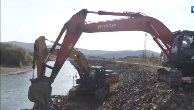 Завершаются работы на втором этапе гидрозащиты Комсомольска-на-Амуре 