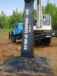 ВЛ 500 кВ Северная - БАЗ