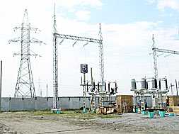 Подстанция 500 кВ «Беркут» с заходами ВЛ 500, 220, 110 кВ