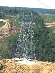 Заходы ВЛ 500 кВ «Амурская – Хабаровская»  на Бурейскую ГЭC